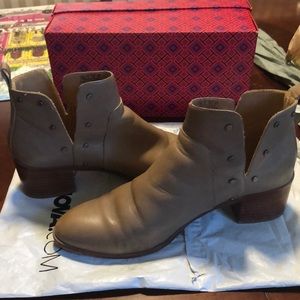 Franco sarto. Tan bootie.